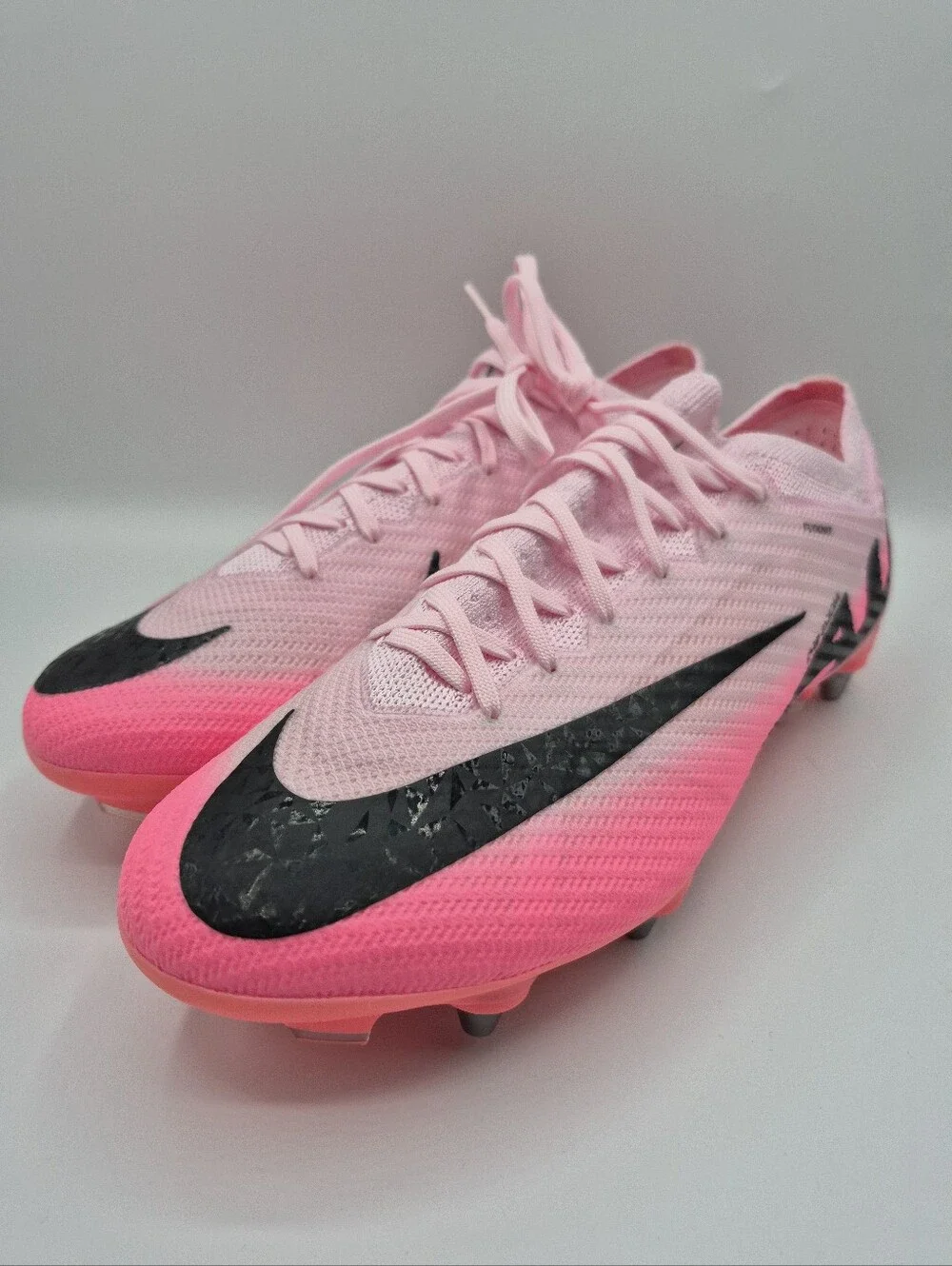 Nike Zoom Vapor 15 Elite SG-PRO Soccer Cleats Pink Men's Size 8 FD0243-601 New
